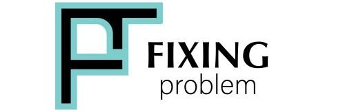 fixing problem logo